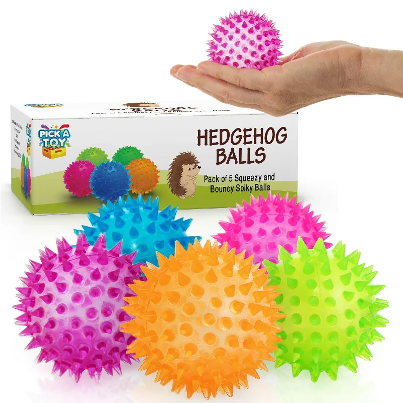 Squishy Stress Relief Sensory Toys Fidget Spiky Ball Set
