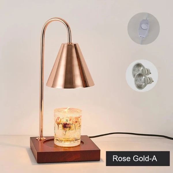 Rose Gold/Oak Wood