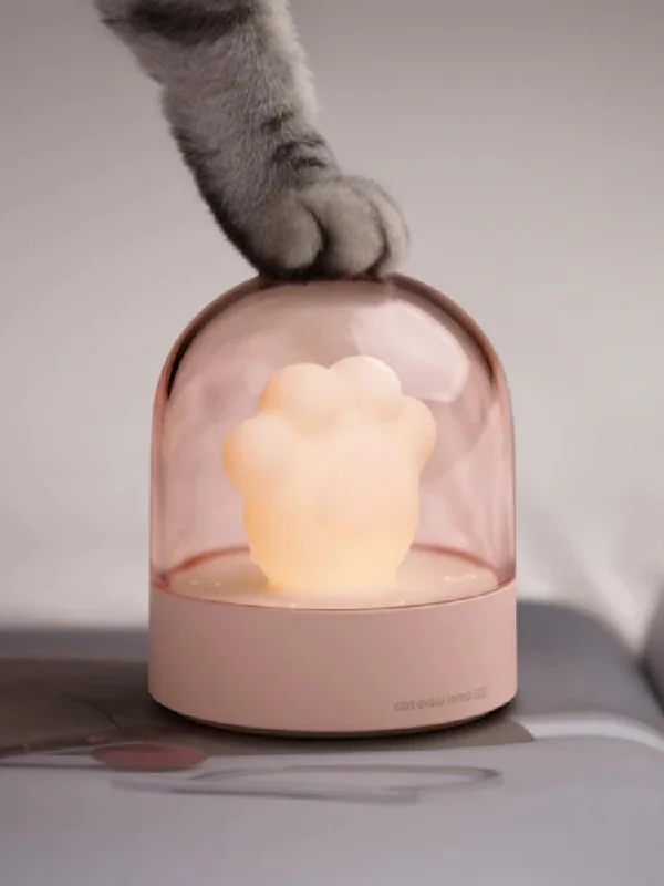 Cat Paw Music Sleep Night Light Nursery
