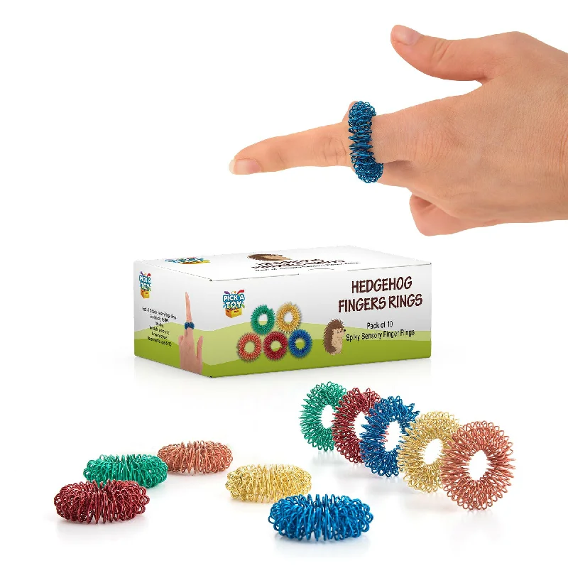 Finger Rings Stress Relief Fidget Sensory Toy Set