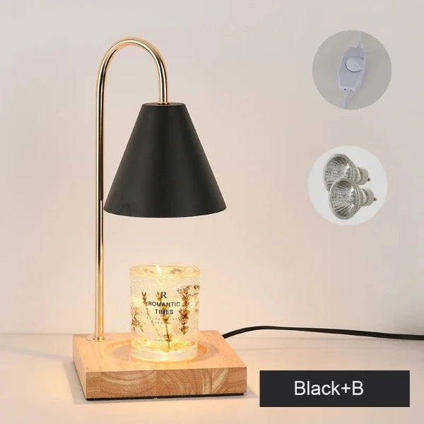 Black/Natural Wood