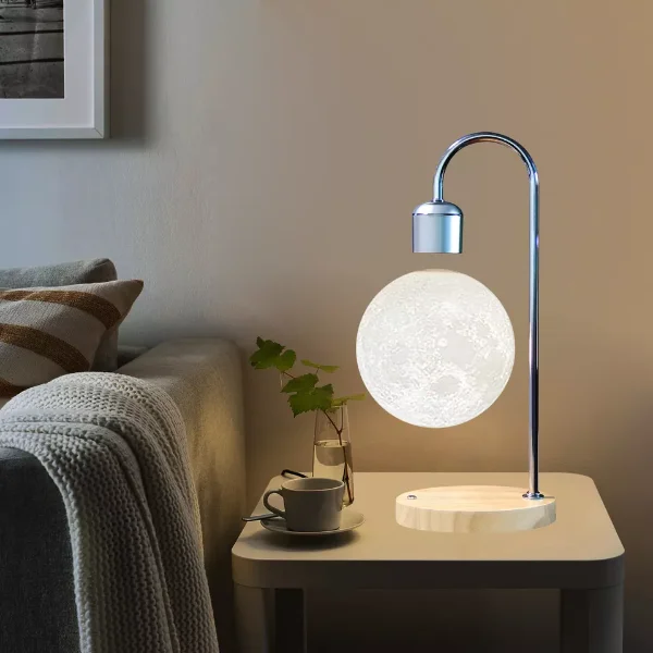 Wireless Charging Levitating Lamp