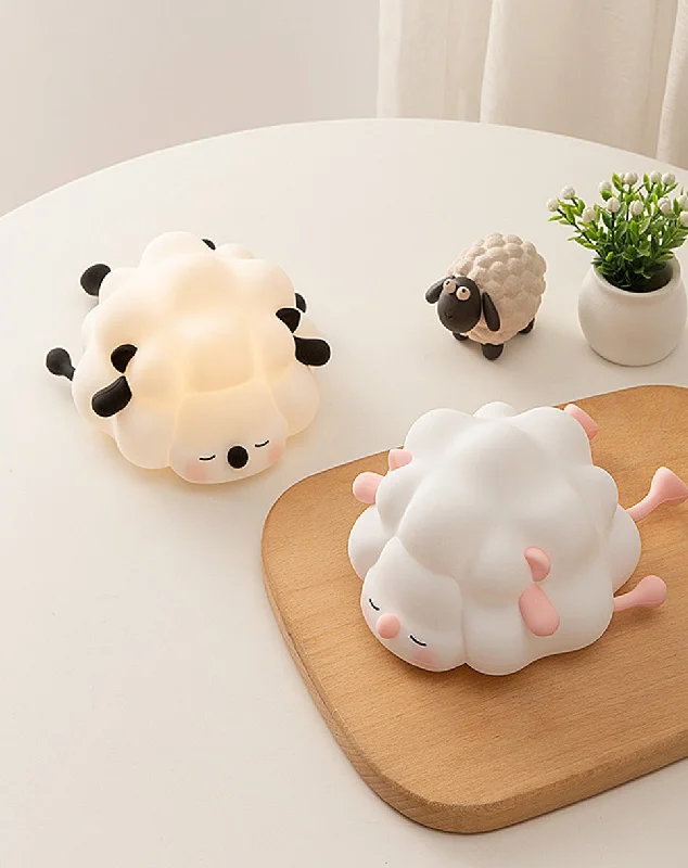 Soft Silicone Sheep Night Light