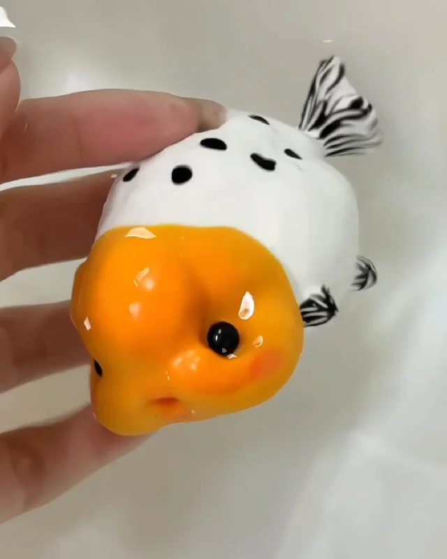 Ranchu Gold Fish Squishy Stress Relief Decompression Toy