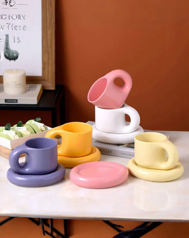 Chubby Mug Ceramic Coffee Cup