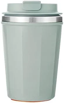 Coffe Mug 300/500ml Coffee Mug Vacuum Double-Layer Thermos Cup Simple Portable Handy Cup Travel Coffee Cup (Capacity : 401-500ml, Color : Green 300ml) Coffe Mug 300/500ml Coffee Mug Vacuum Double-Layer Thermos Cup Simple Portable Handy Cup Travel Coffee Cup (Capacity : 401-500ml, Color : Green 300ml)