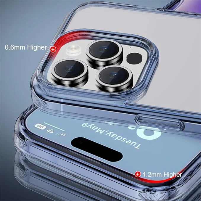 VVIEER for iPhone 15 Pro Max Transparent Soft Phone Case for iPhone 14 13 12 Pro Max TPU Hard PC Back Cover,Purple,for iPhone 12 VVIEER for iPhone 15 Pro Max Transparent Soft Phone Case for iPhone 14 13 12 Pro Max TPU Hard PC Back Cover,Purple,for iPhone 12