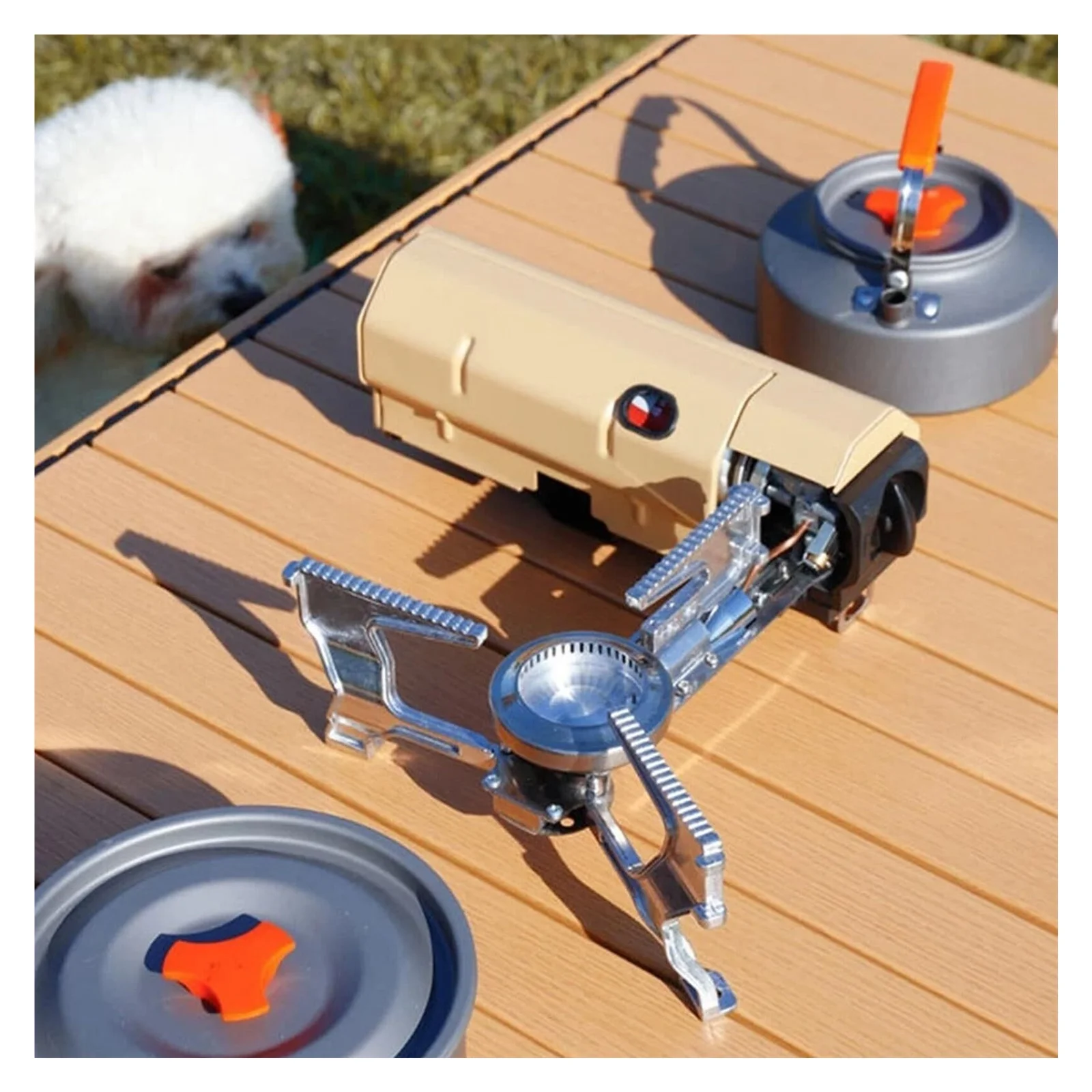 Pocket Burner, Pocket Burners for Cooking Outdoor, Portable Gas Stove,Outdoor Mini Portable Folding