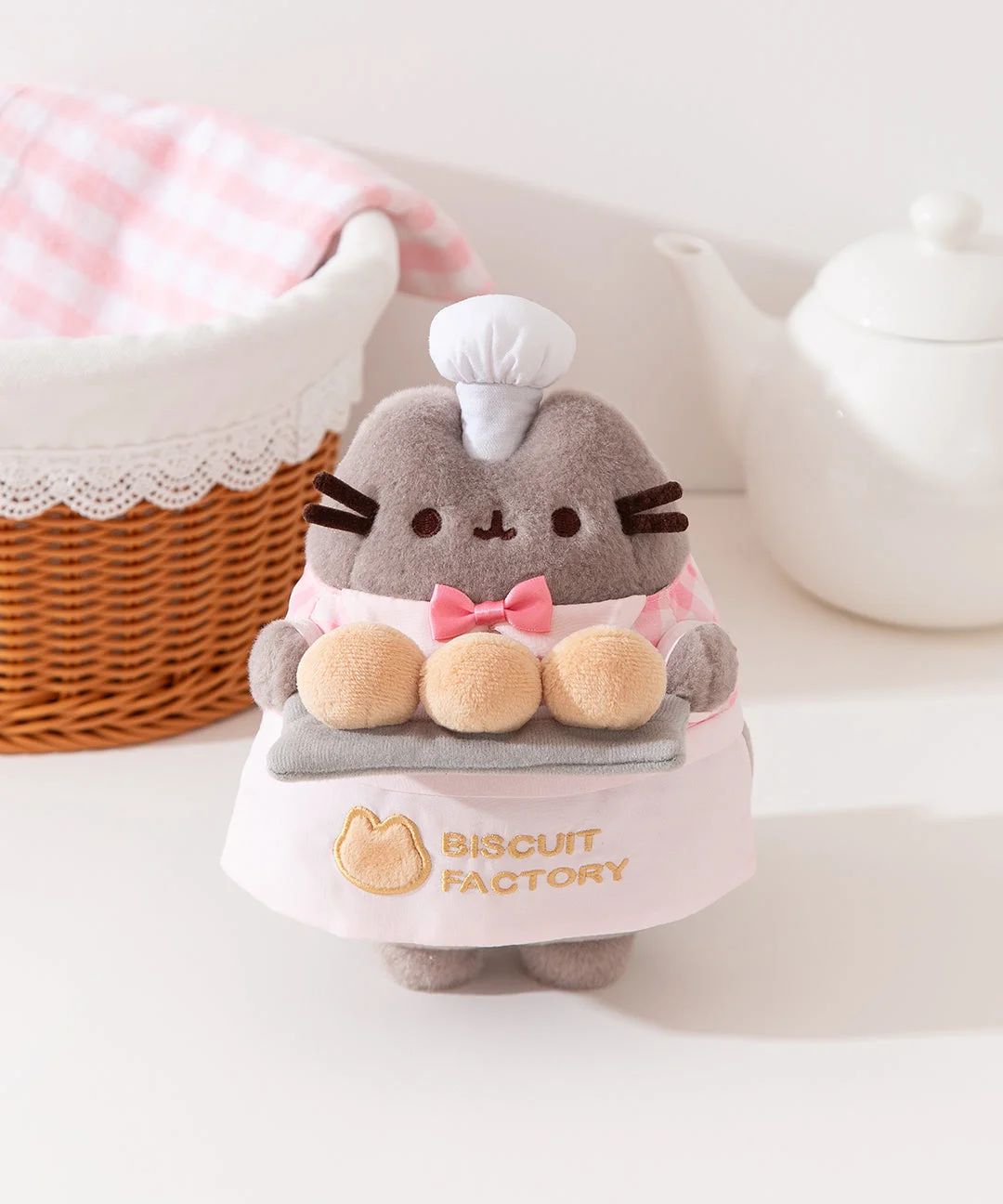 Pink Biscuit Baker Plush