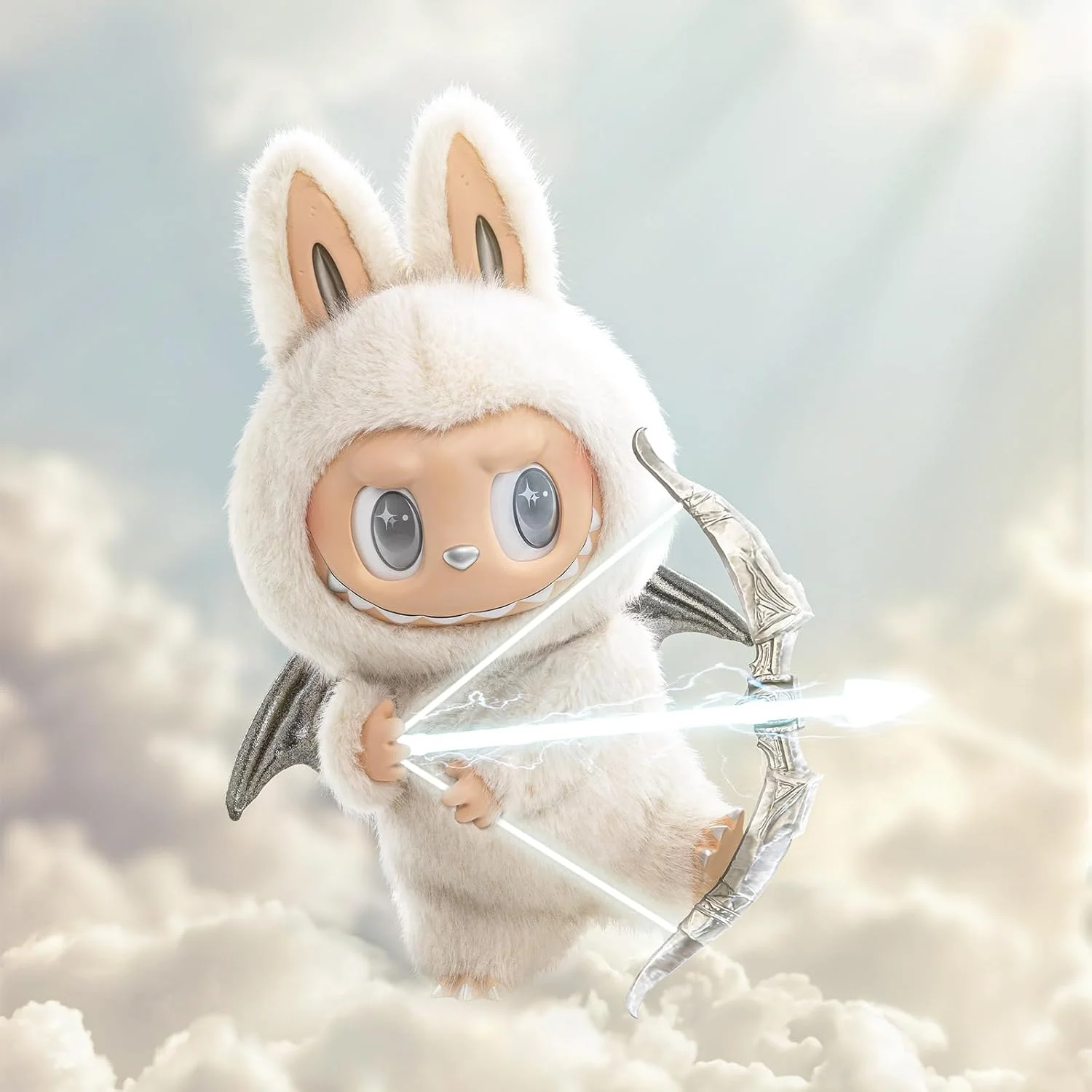 POP MART The Monsters - Angel in Clouds Vinyl Face Doll, 22.83 inches Height, Toys for Modern Home Decor, Collectible Toy Set for Desk Accessories, 1PC POP MART The Monsters - Angel in Clouds Vinyl Face Doll, 22.83 inches Height, Toys for Modern Home Decor, Collectible Toy Set for Desk Accessories, 1PC