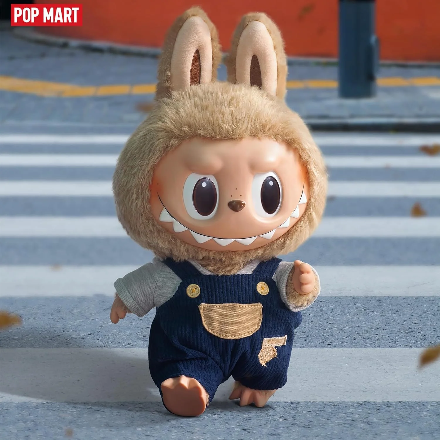 POP MART The Monsters Time to Chill Vinyl Plush Doll Figurine, Collectilbe Figure Toy, for Mordern Home Decorations
