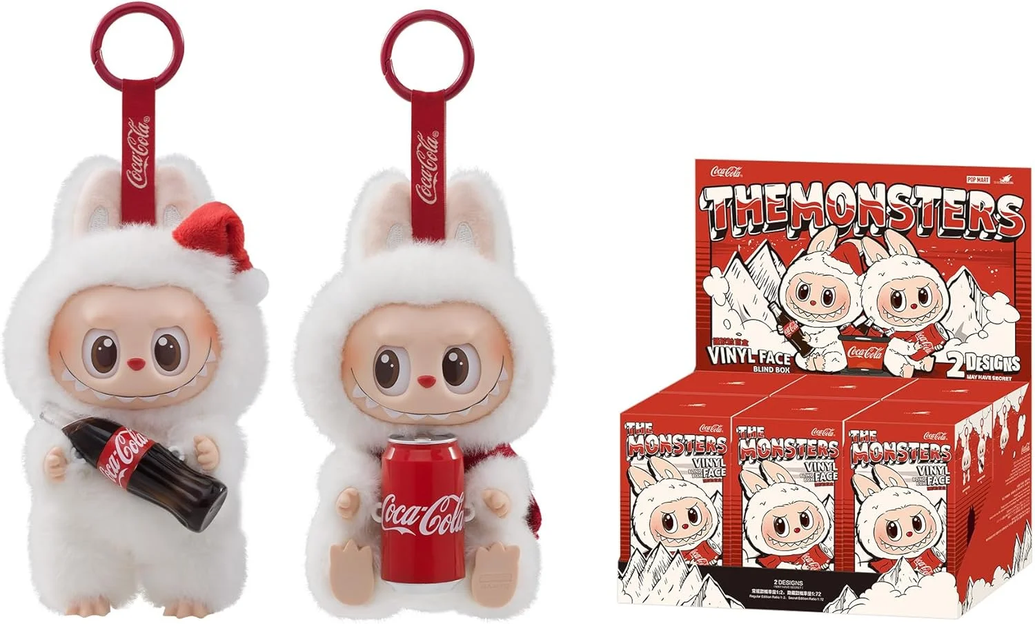 The Monsters Coca-cola Series-vinyl Face Blind Box