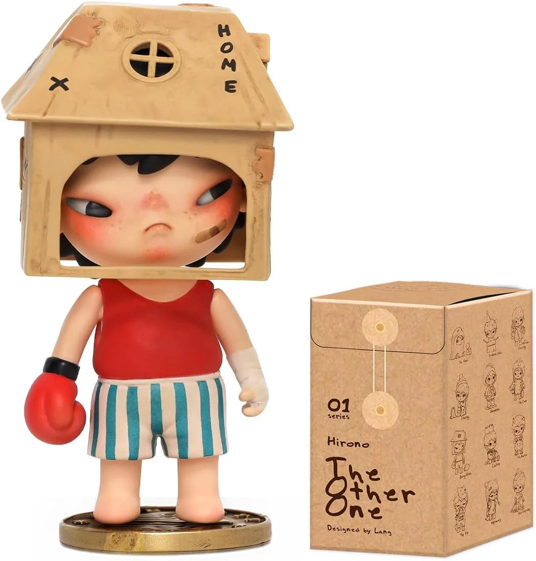 Single Box, POP MART Hirono The Other One Blind Box Figures, Random Design Box Toys for Modern Home Decor, Collectible Toy Set for Desk Accessories, 1PC Single Box, POP MART Hirono The Other One Blind Box Figures, Random Design Box Toys for Modern Home Decor, Collectible Toy Set for Desk Accessories, 1PC