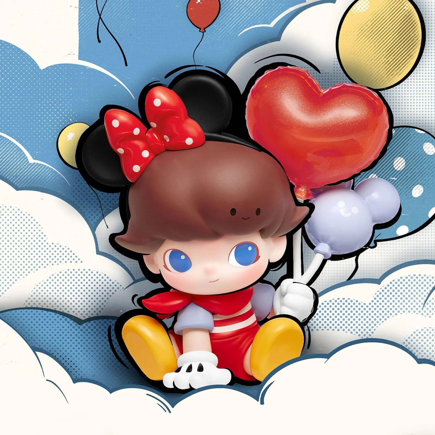 Single Box, POP MART DIMOO World × Disney Series Figures, Blind Box Figures, Random Design Action Figures Collectible Toys Home Decorations Single Box, POP MART DIMOO World × Disney Series Figures, Blind Box Figures, Random Design Action Figures Collectible Toys Home Decorations