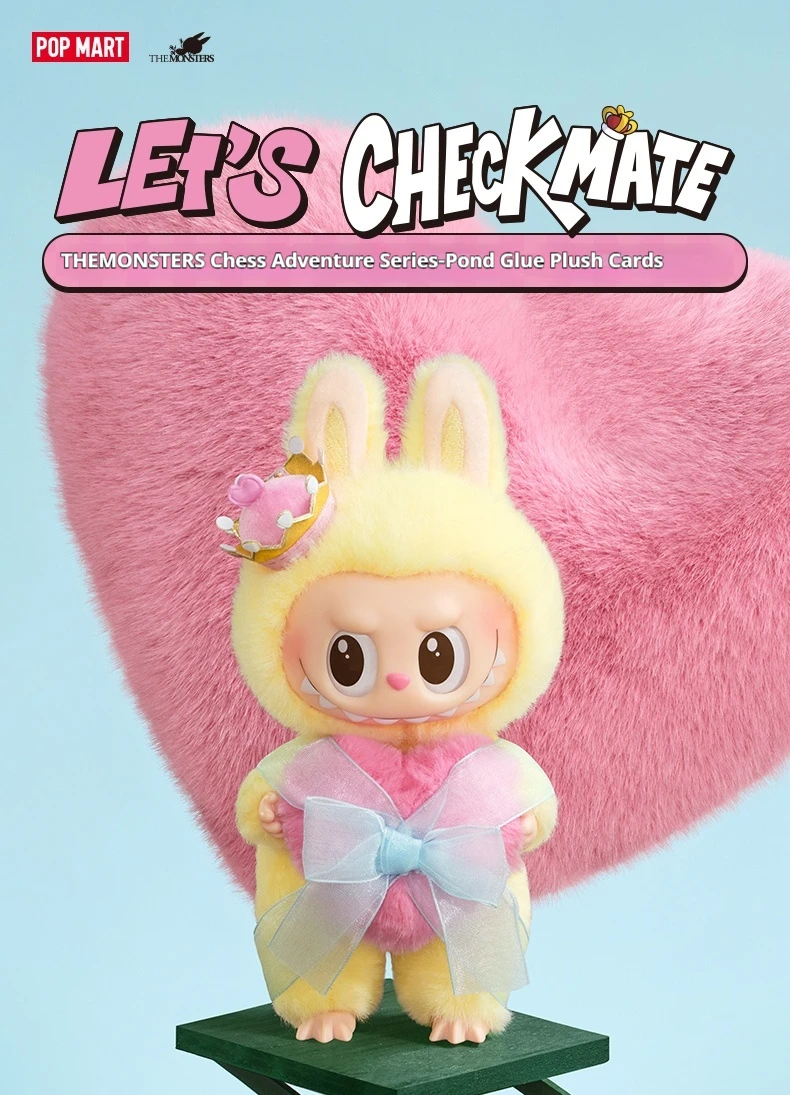 POP MART The Monsters Let's Checkmate Series-Vinyl Plush Hanging Card, Toys for Modern Home Decor, Collectible Toy Set for Desk Accessories, 1PC POP MART The Monsters Let's Checkmate Series-Vinyl Plush Hanging Card, Toys for Modern Home Decor, Collectible Toy Set for Desk Accessories, 1PC