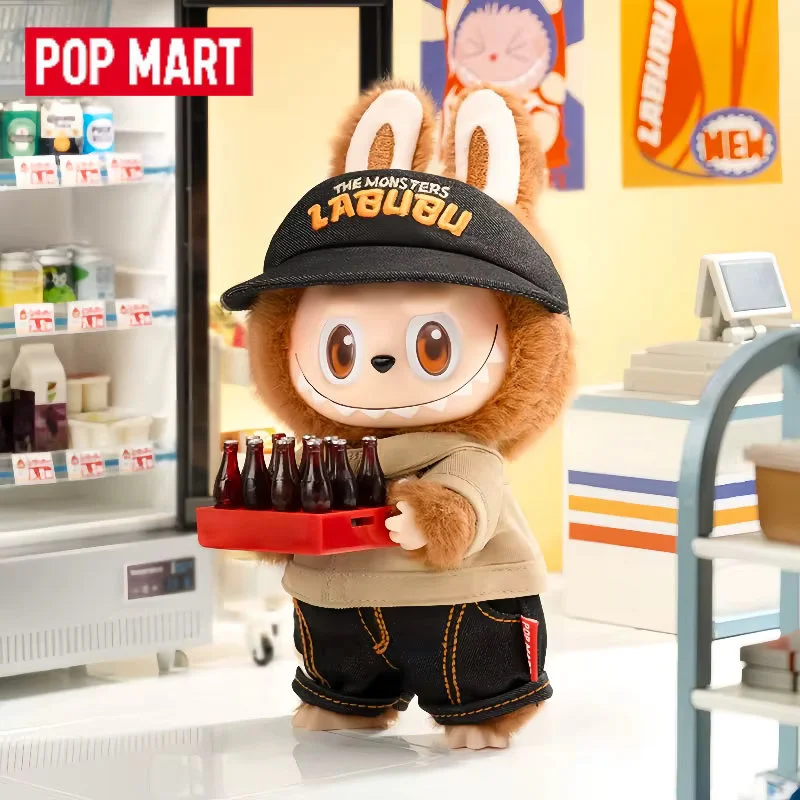 POP MART The Monsters Wacky Mart Manager Series Keychains PVC & Cloth HANG CARD Stylish Fashion Plush Toys POP MART The Monsters Wacky Mart Manager Series Keychains PVC & Cloth HANG CARD Stylish Fashion Plush Toys
