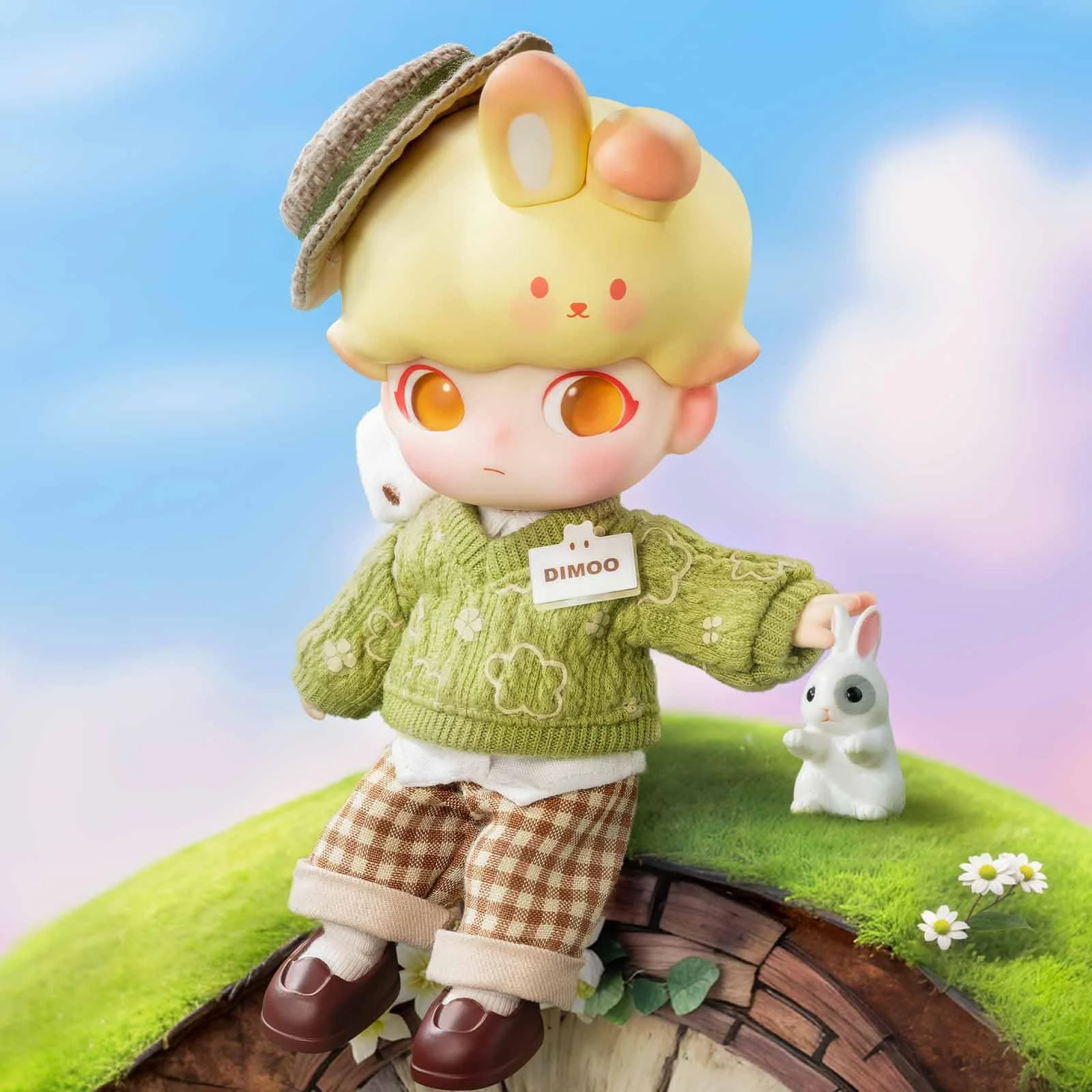 POP MART DIMOO Holiday Rabbit Action Figure, 5.9 inches Height, Toys for Modern Home Decor, Collectible Toy Set for Desk Accessories, 1PC POP MART DIMOO Holiday Rabbit Action Figure, 5.9 inches Height, Toys for Modern Home Decor, Collectible Toy Set for Desk Accessories, 1PC