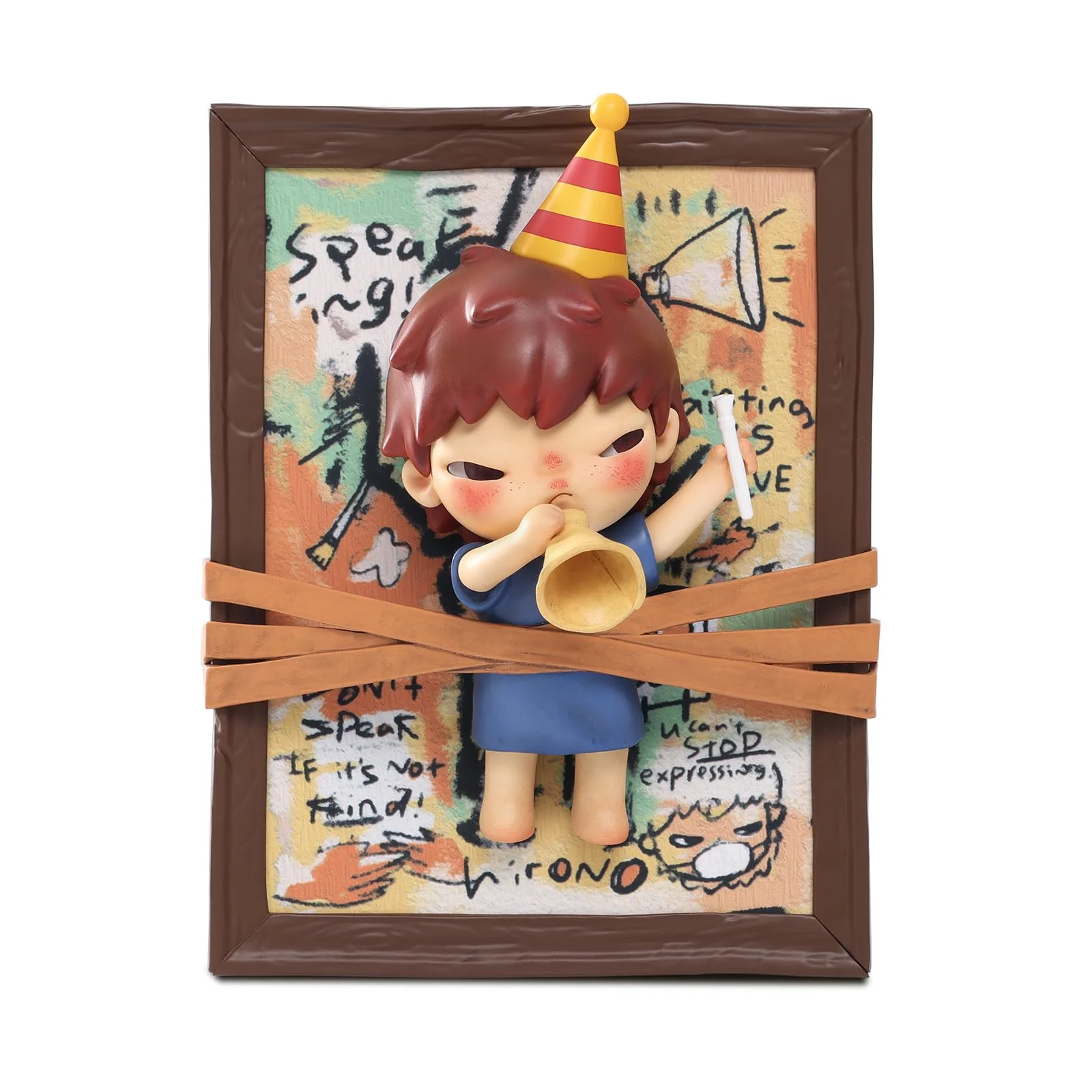 POP MART Hirono Saying Figurine Set Collection, Collectilbe Figure Toy, for Mordern Home Decorations POP MART Hirono Saying Figurine Set Collection, Collectilbe Figure Toy, for Mordern Home Decorations