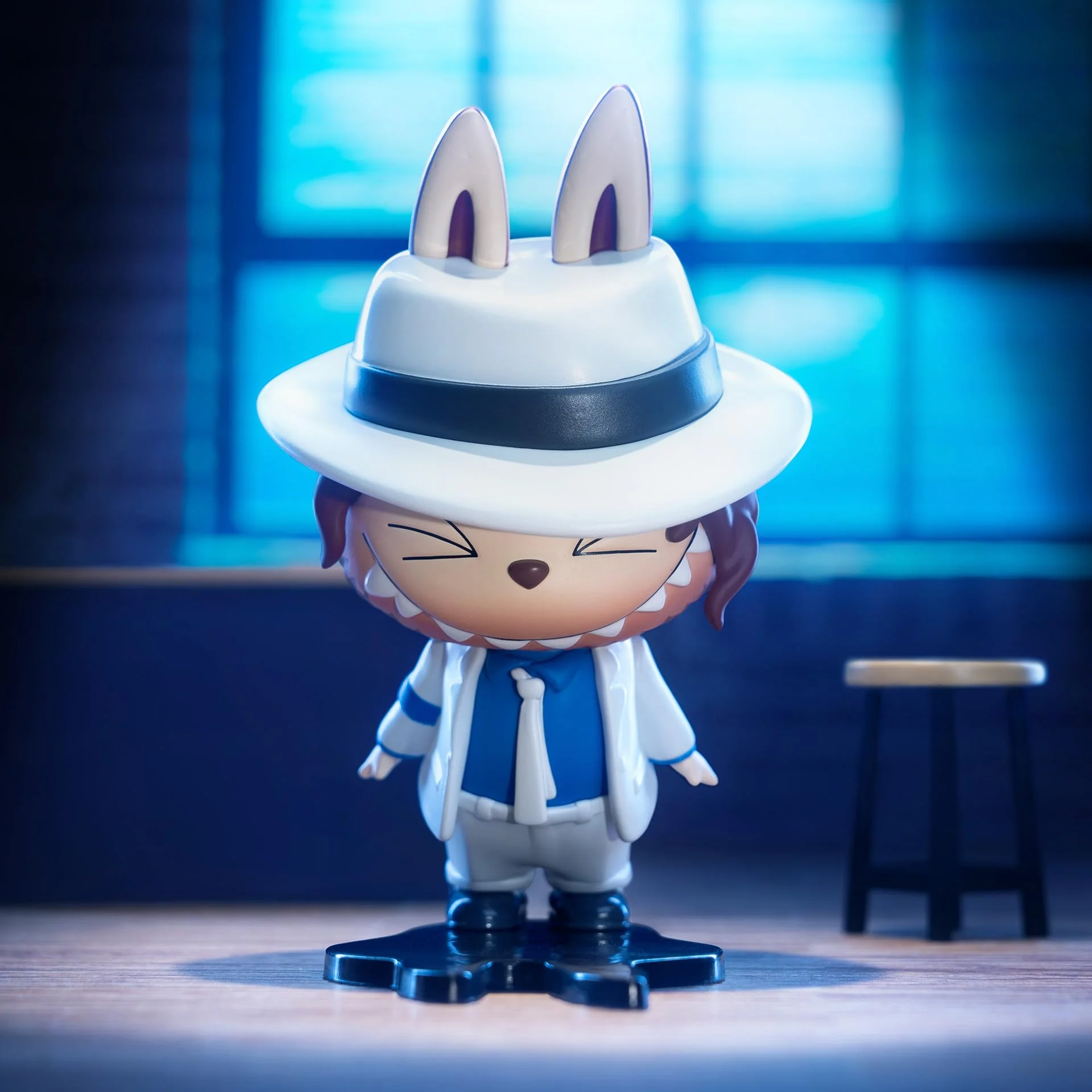 POP MART LABUBU Superstar Dance Moves Figure, 3.54 inches Height, Toys for Modern Home Decor, Collectible Toy Set for Desk Accessories, 1PC POP MART LABUBU Superstar Dance Moves Figure, 3.54 inches Height, Toys for Modern Home Decor, Collectible Toy Set for Desk Accessories, 1PC