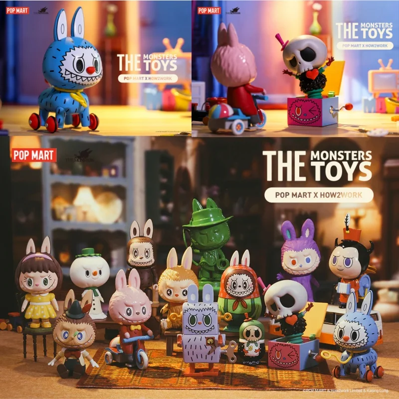 The Monsters Toys Labubu Blind Box Series by Kasing Lung x How2work x POP MART
